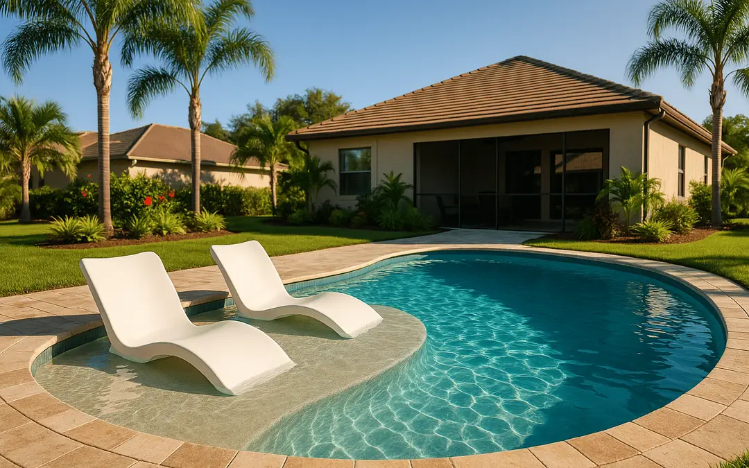 Tanning Ledges, Zero-Entry Slopes, and Swim-Outs: Which Pool Feature Is Right for You?
