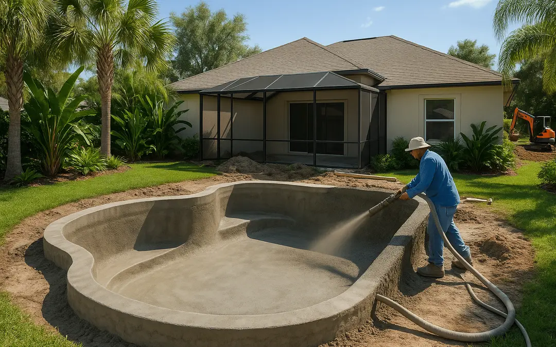 What Is a Gunite Pool and How Is It Different From Other Concrete Pools?
