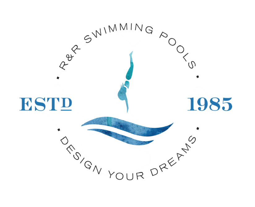 R & R Swimming Pools Logo