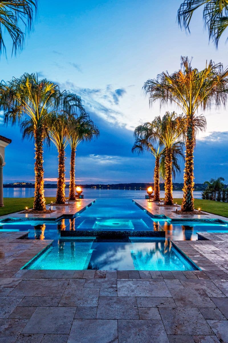 Luxury swimming pools Groveland