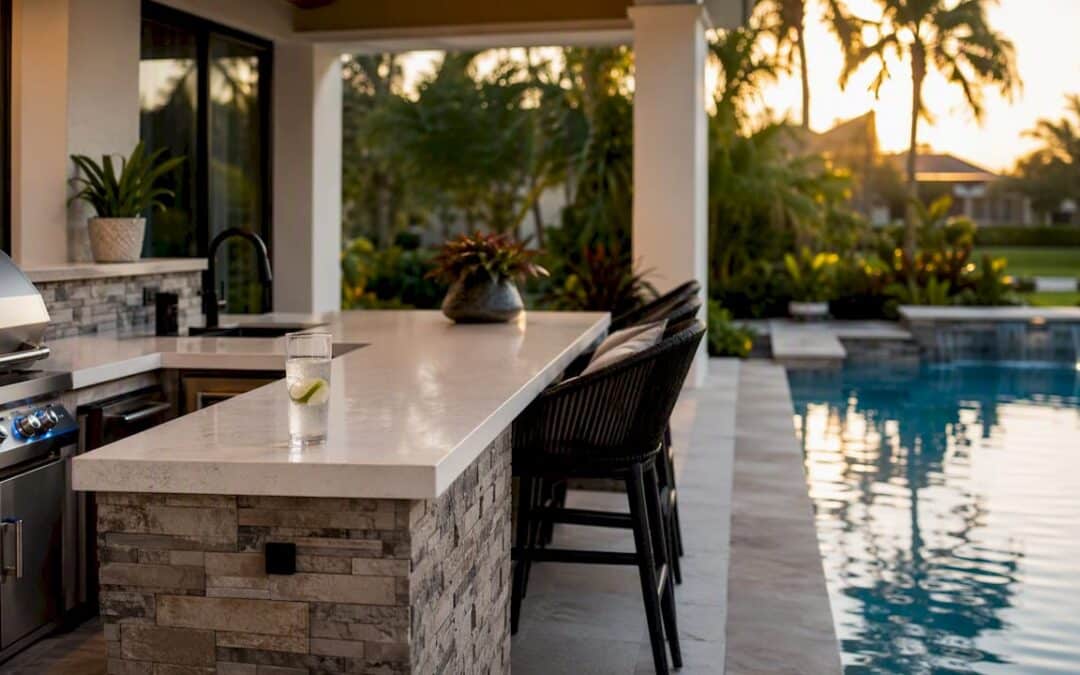 Outdoor Kitchen by Pool: Design Ideas for Homeowners
