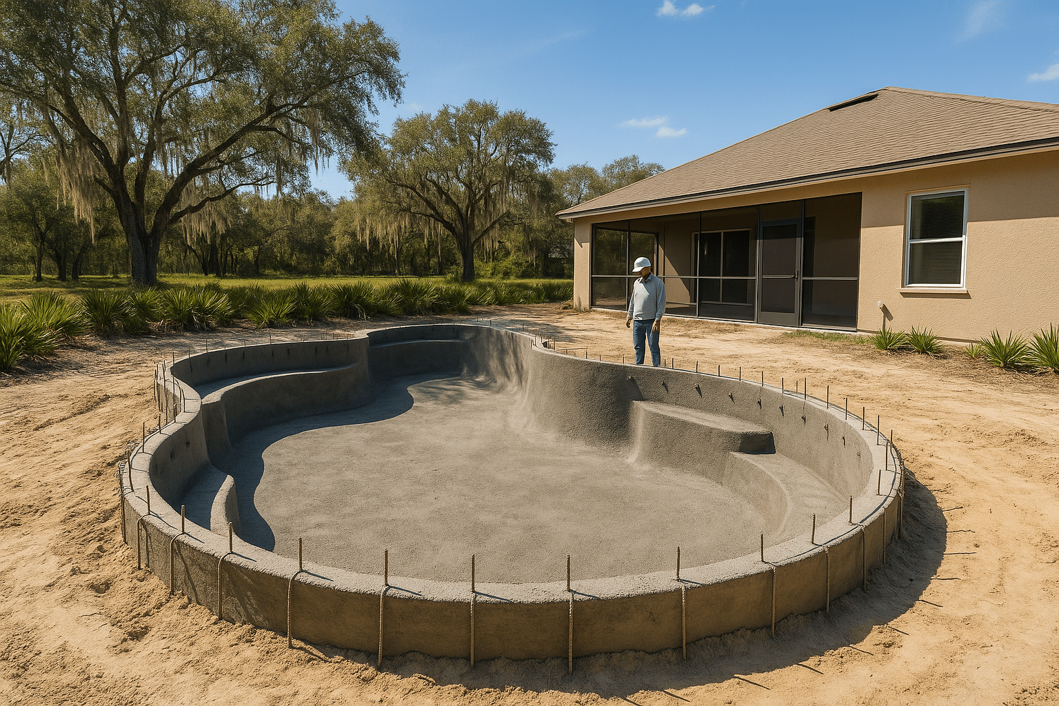 How Long Does It Take to Build a Concrete Pool in Florida? A Month-by-Month Timeline