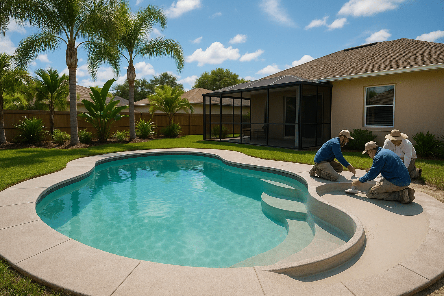 Concrete Pool Pros and Cons: Is a Gunite Pool Right for Your Florida Yard?