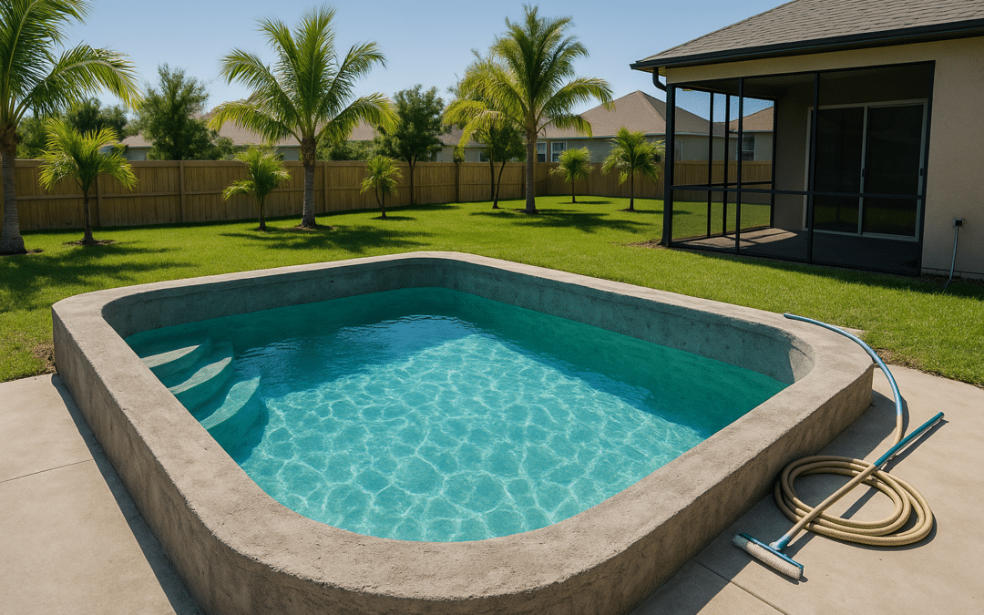 The First 30 Days After Your Gunite Pool Is Built: Curing, Care, and What to Expect