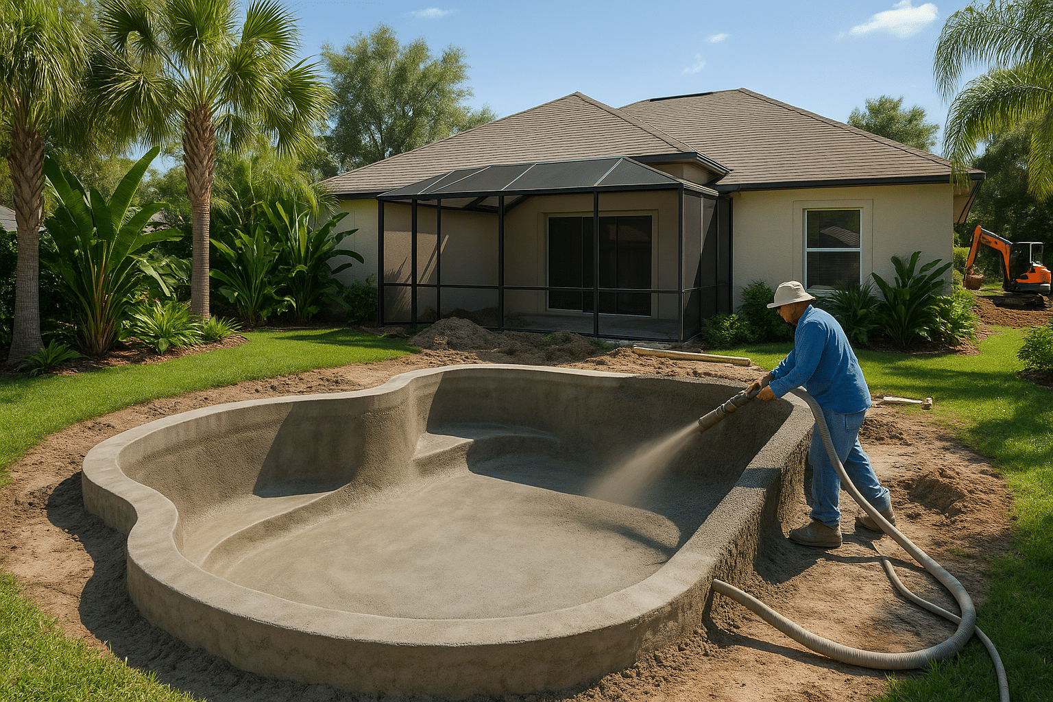 What Is a Gunite Pool and How Is It Different From Other Concrete Pools?