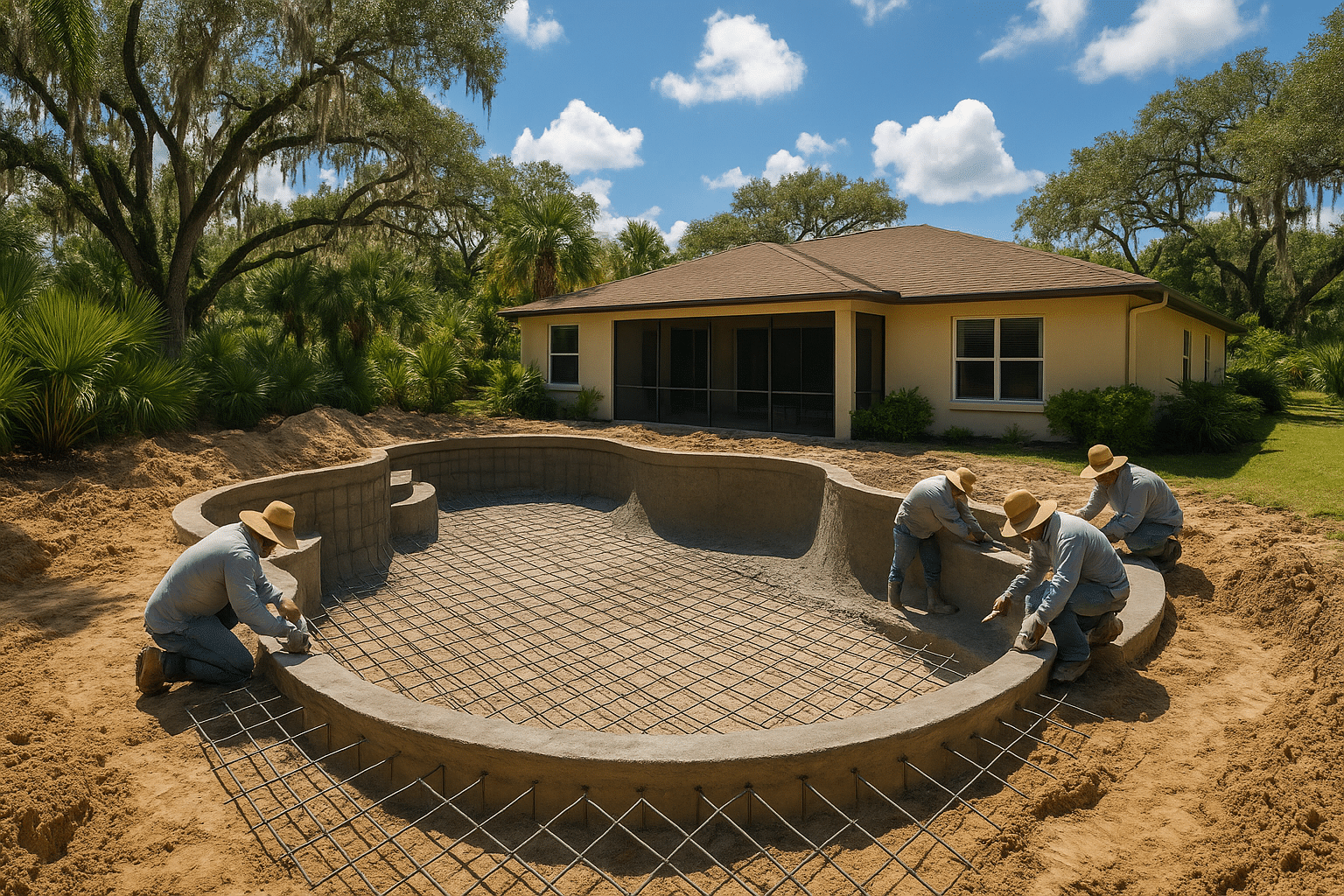 When Is the Best Time of Year to Build a Pool in Central Florida?