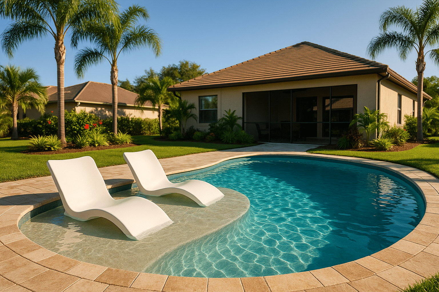 Tanning Ledges, Zero-Entry Slopes, and Swim-Outs: Which Pool Feature Is Right for You?